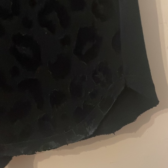 John John Black Burn-out Animal Print Jogging Shorts Size Small - Picture 12 of 15